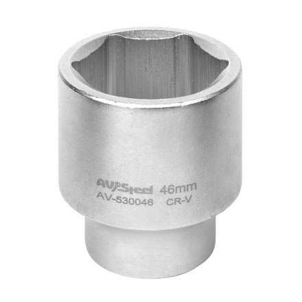 Головка торцевая 3/4&quot; 6-гр 46мм, AV Steel