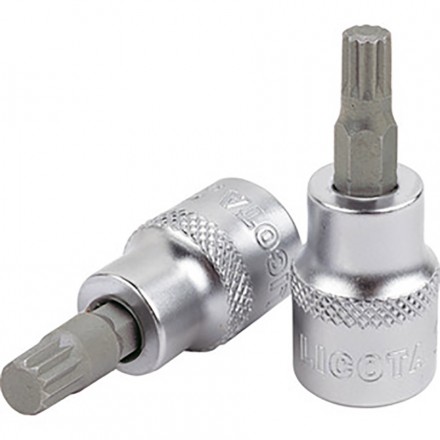 Головка-1/2&quot; с битой SPLINE M09,L=55мм LICOTA