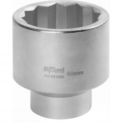 Головка торцевая 1&quot; 12-гр 60мм, AV Steel