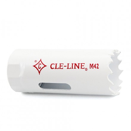 Коронка биметаллическая 24мм HSS-Co8, 4/6 TPI, Lap 48мм, CLE-LINE