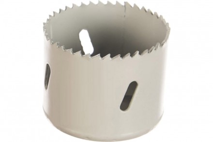 Коронка биметаллическая 21/38мм, мелкий зуб 10, HSSE M42 №308 Co8%, ПрофОснастка