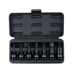 Набор ударных головок 1/2&quot; 7 пр. HEX 8-19 мм, L= 78 mm,GARWIN