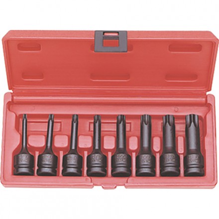 Набор TORX Т25-Т70 1/2&quot; ударные,8пред.,LICOTA