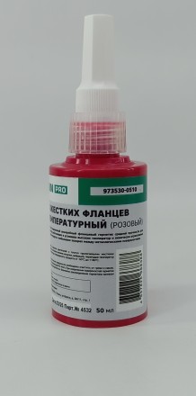 Герметик жестких фланцев высокотемпературный, 50 мл (розовый) , GARWIN PRO