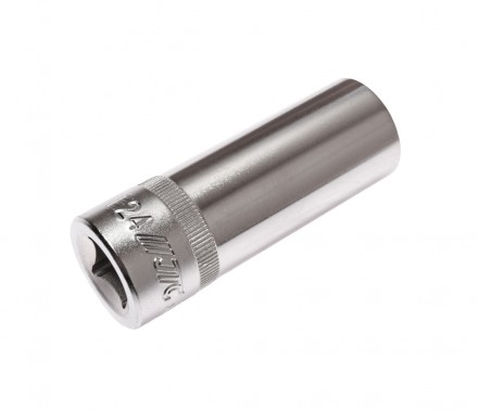 Головка торцевая ударная 6-гран. 1/2&quot;-17мм, L=55мм, тонкостенная, JTC
