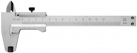 Штангенциркуль ШЦ-I-125-0,1, STAYER