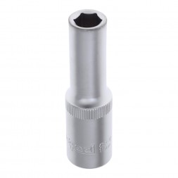 Головка торцевая 1/2&quot; 11мм 6-гранная удлиненная, AV Steel