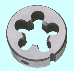 Плашка дюймовая BSW  1/2&quot;,шаг 12 ниток dнар.=38мм,сталь 9 XC