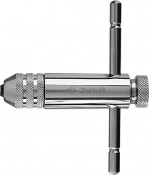 Метчикодержатель ЗУБР Т-обр,М5-М12,L=110мм с храповым механизмом
