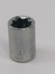 Головка 1/4&quot; квадрат - (7.9мм)  5/16&quot; 8-гр