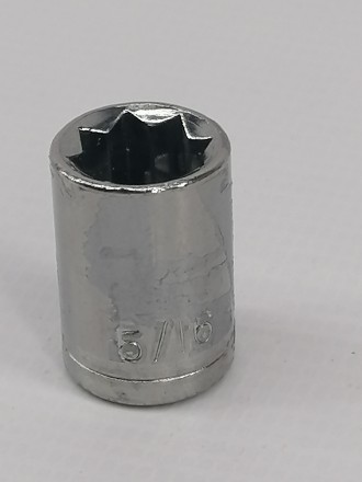 Головка 1/4&quot; квадрат - (7.9мм)  5/16&quot; 8-гр