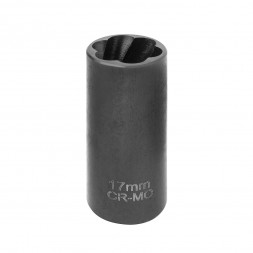 Головка-экстрактор для поврежденных болтов, гаек. 1/2&quot;, 17ммх50мм, AV Steel