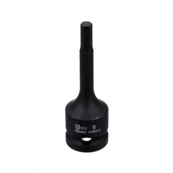 Головка торцевая ударная HEX 1/2&quot; 6 мм L=78 мм, GARWIN