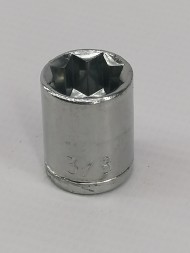 Головка 1/4&quot; квадрат - (9.5мм) 3/8&quot; 8-гр