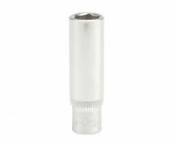 Головка 1/4&quot;- 8мм, 6-гранная, CrV глубокая, BM