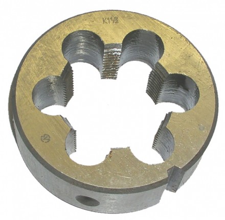 Плашка G 1-1/2&quot; (11н/дюйм) сталь 9 XC , ВИЗ