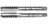Метчик м/р M12*1,25 (пара)  1503/1501 Р6М5, ВИЗ