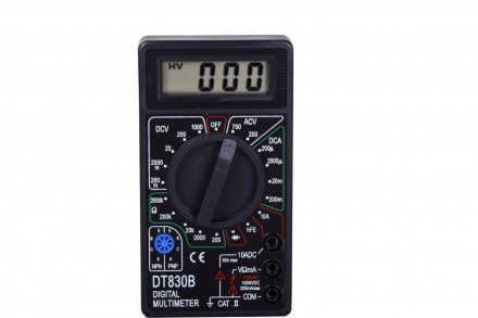 Мультиметр цифровой с щупами DT-830B