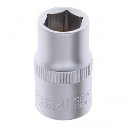 Головка торцевая 1/2&quot; 6-гр 18мм, AV Steel