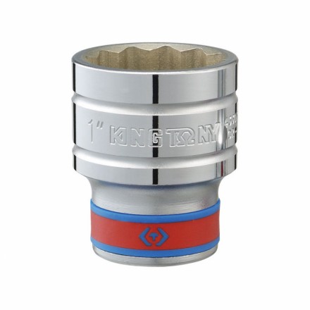 Головка торцевая 1/2&quot; 12-гран (9,52мм) 3/8&quot;, KING TONY