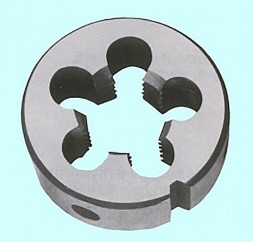 Плашка дюймовая BSW 3/4&quot; шаг 10 ниток, dнар. 45мм резьба Уитворта &quot;CNIC&quot; 9ХС