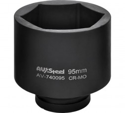 Головка ударная 1&quot; 6-гр. 95мм AV Steel