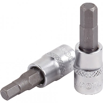 Головка-1/2&quot; с битой  HEX 3/4&quot;(19.1мм), L=55мм, LICOTA