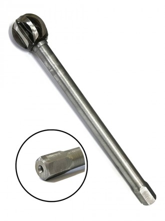 Фреза сферическая d=26,0мм, L=180мм