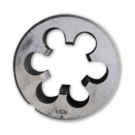 Плашка K 1-1/4&quot; коническая дюймовая, 11 нит., сталь 9 XC