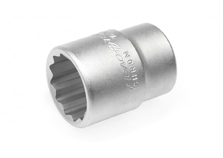 Торцевая головка 50мм-3/4&quot;, 12-гранная, хром, БМ