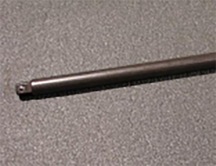 Удлинитель 500мм,наружний квадрат 3/4&quot;,черный