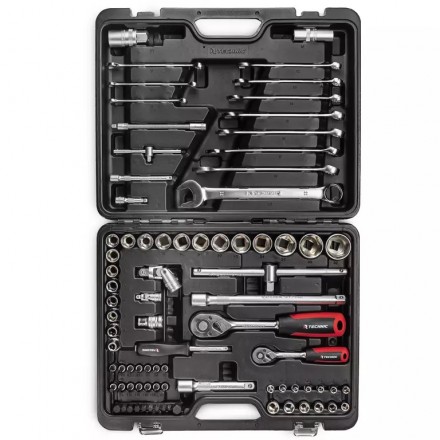Набор ручных инструментов RUNTEC TECHNIC 82 предмета 1/2&quot;, 1/4&quot;