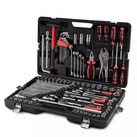 Набор ручных инструментов RUNTEC TECHNIC 142 предмета 1/2&quot;, 3/8&quot;, 1/4&quot;