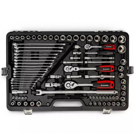 Набор ручных инструментов RUNTEC TECHNIC 142 предмета 1/2&quot;, 3/8&quot;, 1/4&quot;
