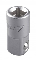 Переходник 3/8&quot;F-1/4&quot;FM уменьшающий на торцевую головку, KRAFTOOL