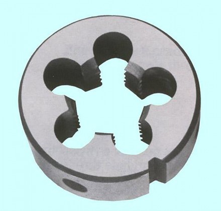 Плашка дюймовая UNC 5/16&quot;шаг 18 ниток,dнар=25мм Beltools