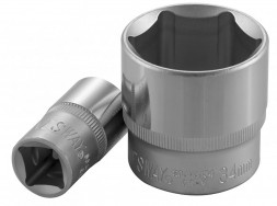 Торцевая головка 36мм 1/2&quot; 6-гр, хром, JW
