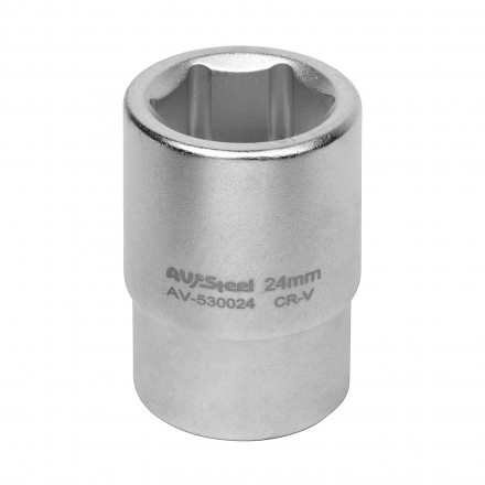 Головка торцевая 3/4&quot; 6-гр 24мм, AV Steel