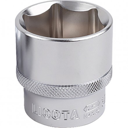 Торцевая головка 3/8&quot;-24мм,6-гр,хром, LICOTA