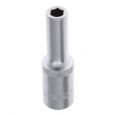 Головка торцевая 1/2&quot; 8мм 6-гранная удлиненная, AV Steel